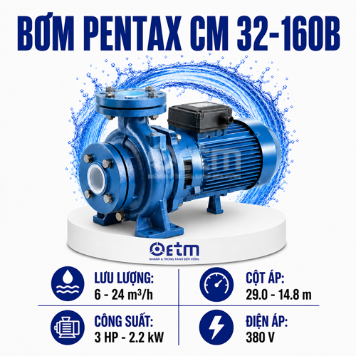 Bơm Pentax CM 32-160B